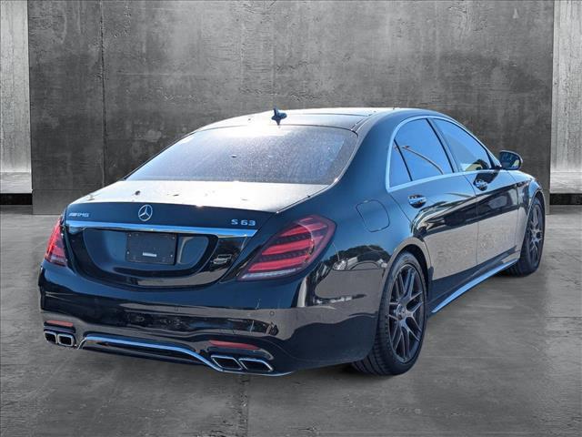 used 2018 Mercedes-Benz AMG S 63 car, priced at $51,552