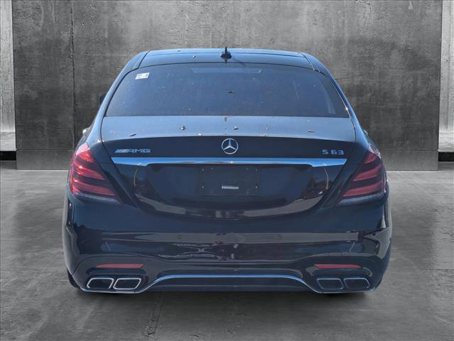 used 2018 Mercedes-Benz AMG S 63 car, priced at $51,552