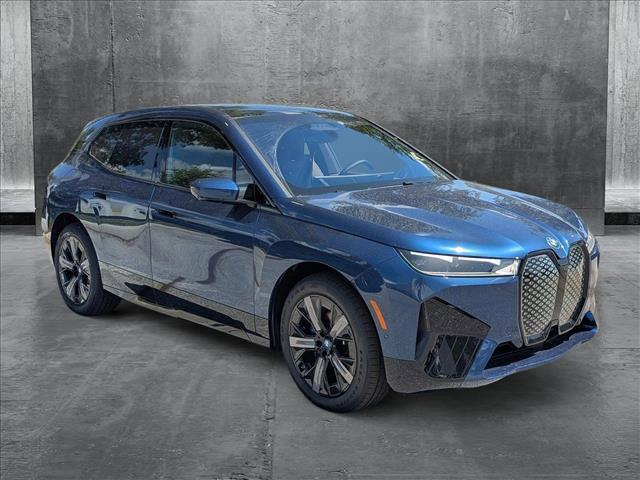 new 2025 BMW iX car, priced at $95,825
