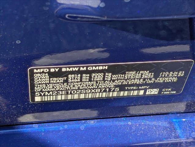 new 2025 BMW X6 M car, priced at $137,860