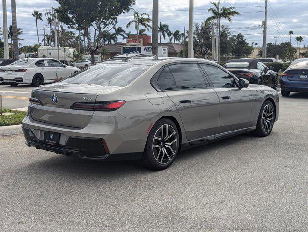 new 2025 BMW 740 car, priced at $103,005