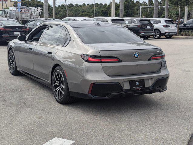 new 2025 BMW 740 car, priced at $103,005