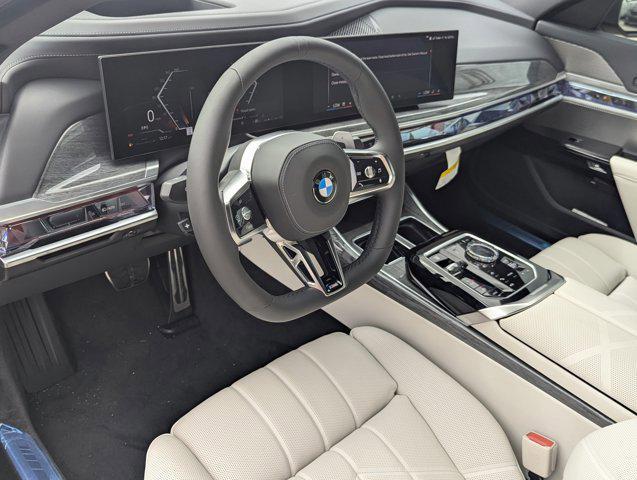 new 2025 BMW 740 car, priced at $103,005