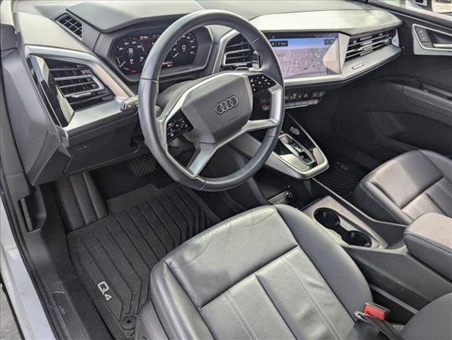 used 2023 Audi Q4 e-tron car, priced at $37,385