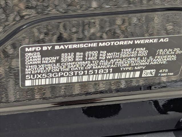 new 2026 BMW X3 car, priced at $56,385