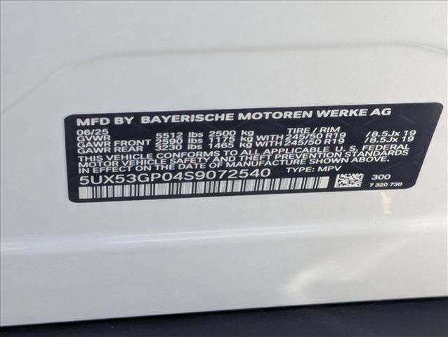used 2025 BMW X3 car, priced at $53,325