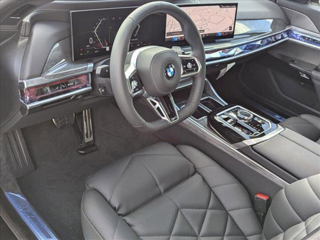 new 2025 BMW 740 car, priced at $103,955