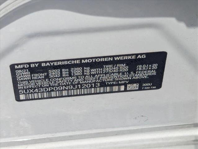 used 2022 BMW X3 car, priced at $32,955