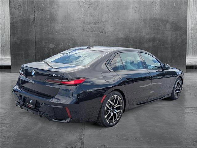 new 2025 BMW 740 car, priced at $107,805