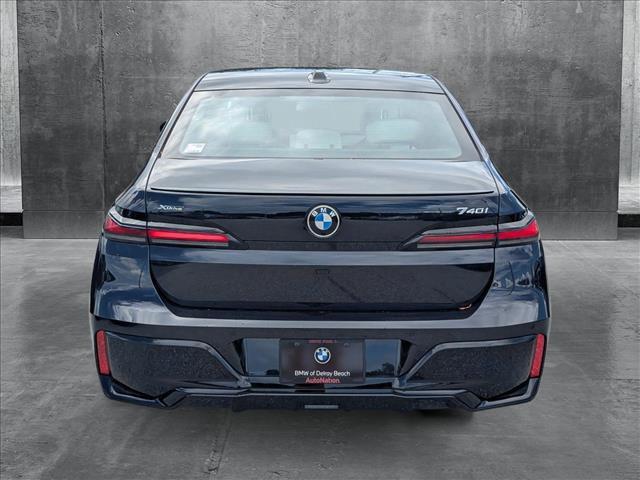 new 2025 BMW 740 car, priced at $107,805