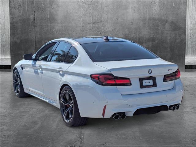 used 2022 BMW M5 car, priced at $80,457