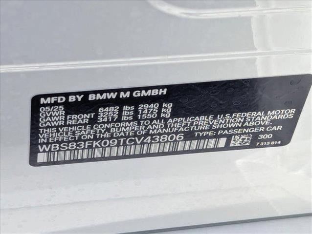 new 2026 BMW M5 car, priced at $132,225
