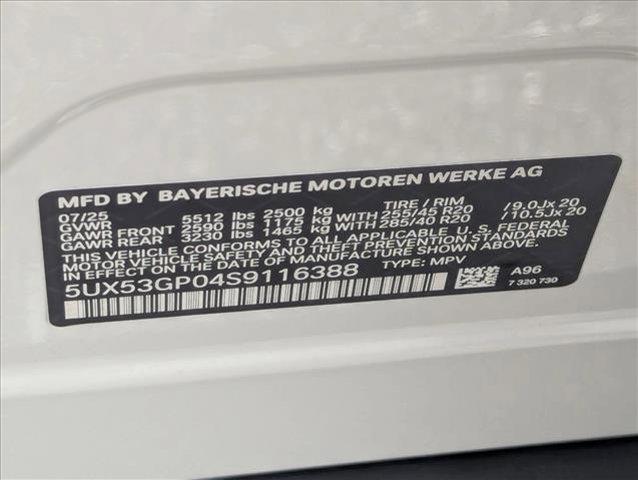 used 2025 BMW X3 car, priced at $54,810