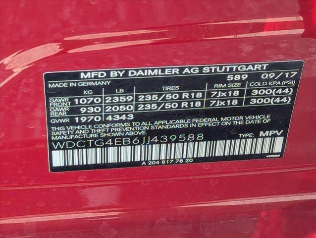 used 2018 Mercedes-Benz GLA 250 car, priced at $20,188