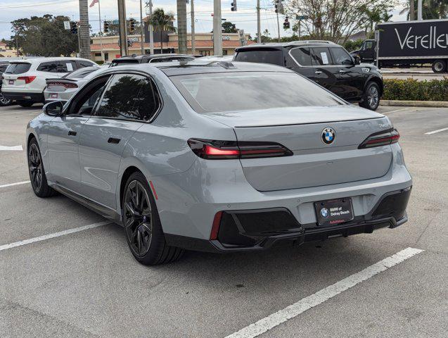 new 2025 BMW 740 car, priced at $101,955