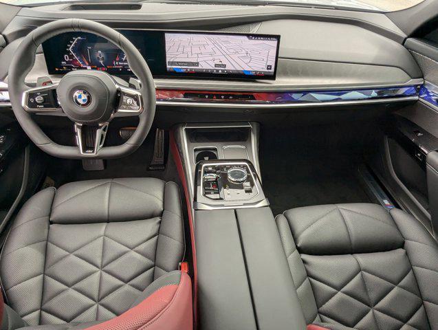 new 2025 BMW 740 car, priced at $101,955