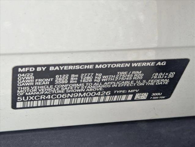used 2022 BMW X5 car, priced at $43,378