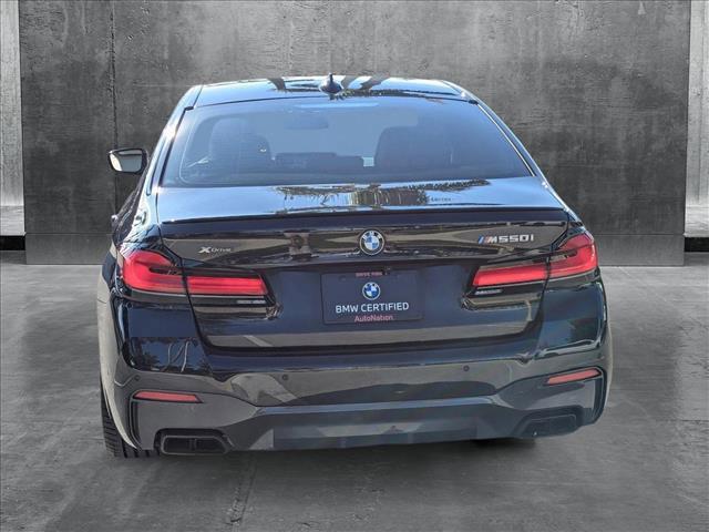 used 2021 BMW M550 car, priced at $48,484