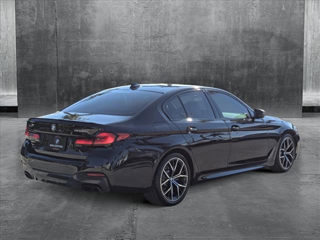 used 2021 BMW M550 car, priced at $48,484