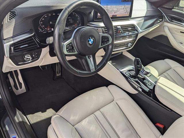 used 2021 BMW M550 car, priced at $49,434