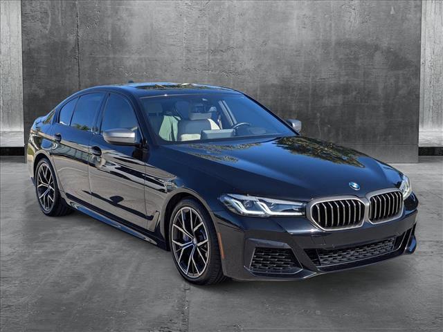 used 2021 BMW M550 car, priced at $48,484