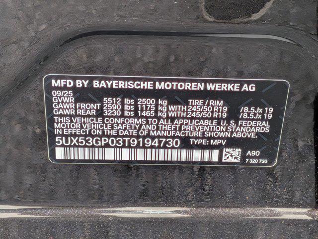 new 2026 BMW X3 car, priced at $57,785