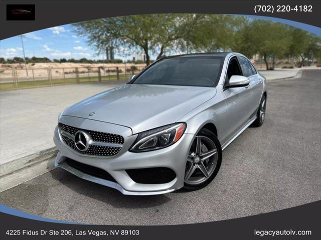 used 2015 Mercedes-Benz C-Class car, priced at $13,888