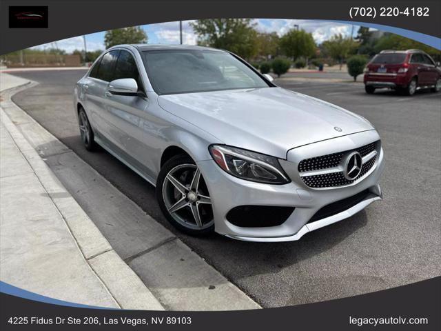 used 2015 Mercedes-Benz C-Class car, priced at $13,888