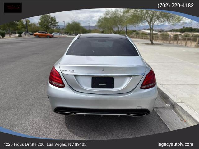 used 2015 Mercedes-Benz C-Class car, priced at $13,888