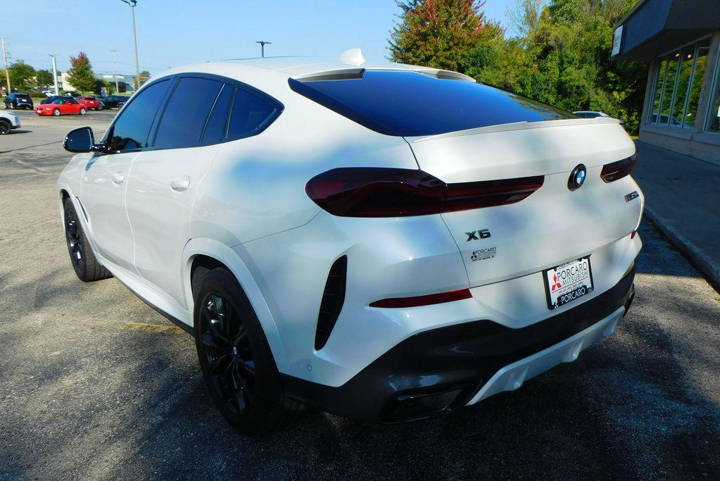 used 2021 BMW X6 car, priced at $53,500