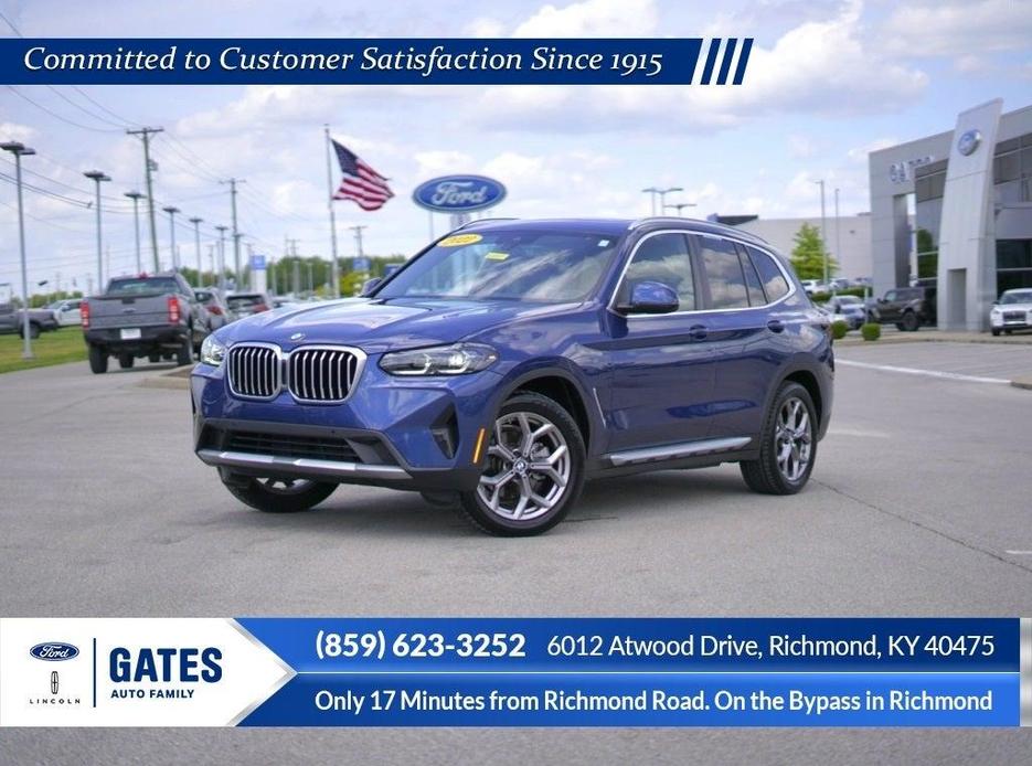 used 2022 BMW X3 car, priced at $36,674