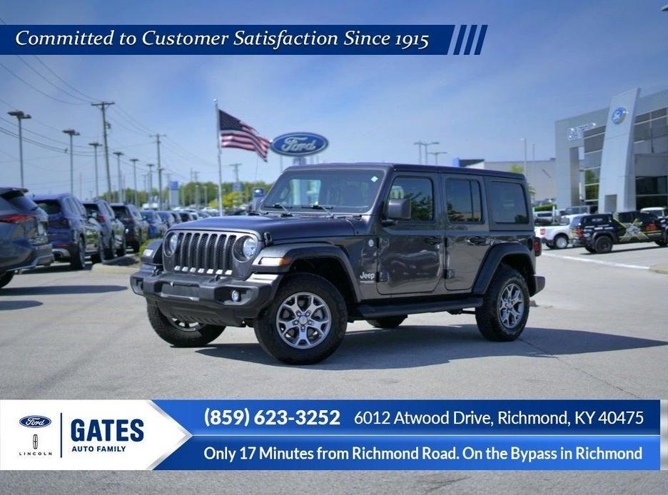used 2020 Jeep Wrangler Unlimited car, priced at $34,748