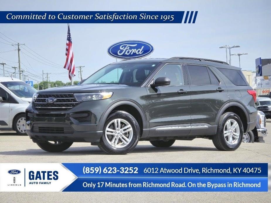 used 2022 Ford Explorer car, priced at $34,522