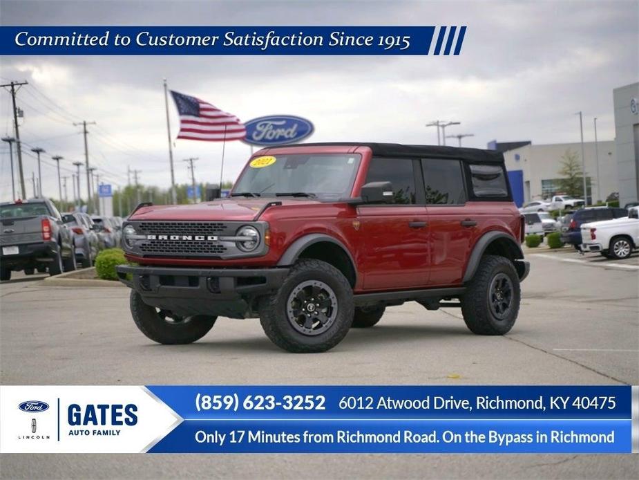 used 2021 Ford Bronco car, priced at $42,870