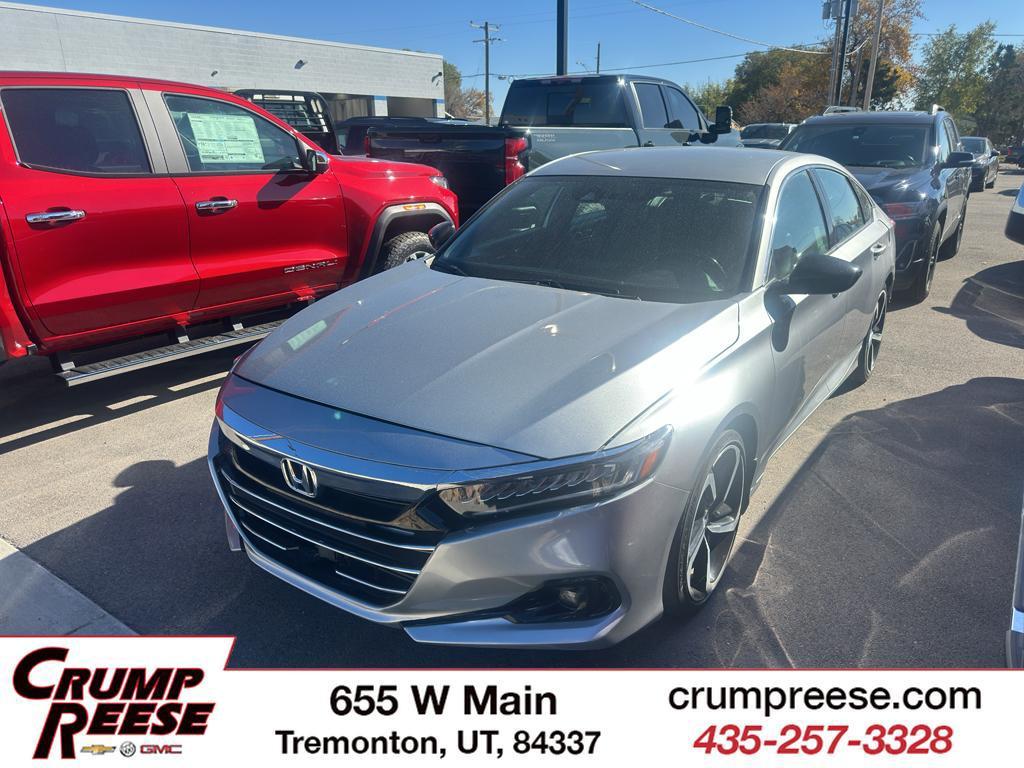 used 2021 Honda Accord car, priced at $25,496