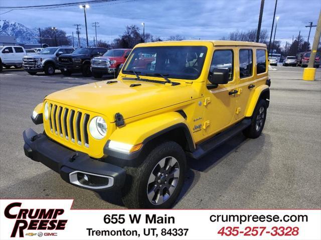 used 2019 Jeep Wrangler Unlimited car, priced at $31,872