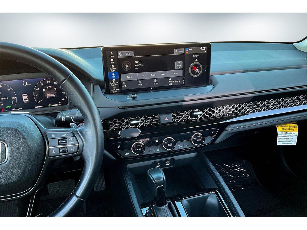 used 2023 Honda Accord Hybrid car, priced at $26,216