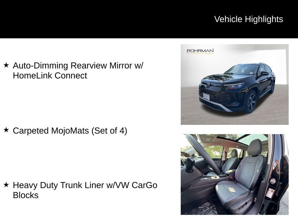 new 2025 Volkswagen Tiguan car, priced at $35,284