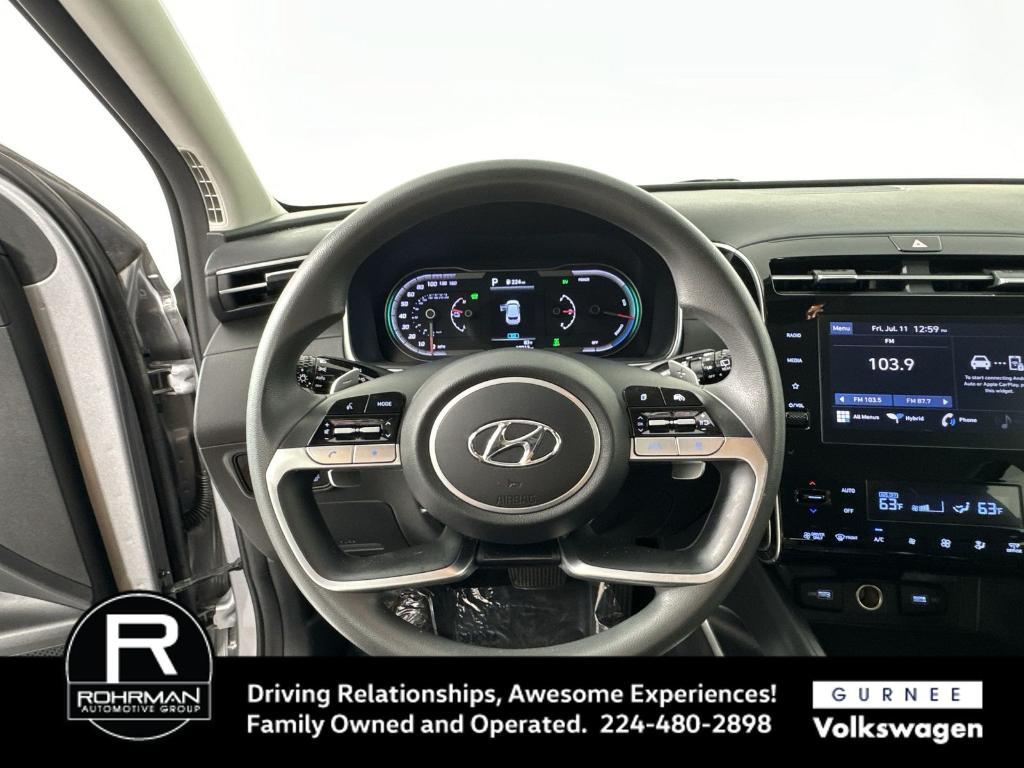 used 2022 Hyundai TUCSON Hybrid car, priced at $23,597
