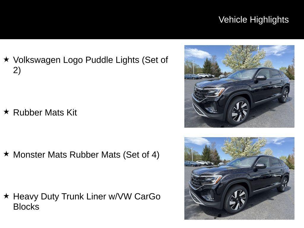 new 2025 Volkswagen Atlas Cross Sport car, priced at $44,596