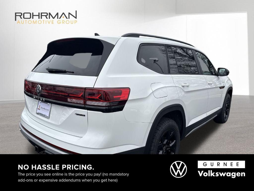 new 2025 Volkswagen Atlas car, priced at $45,792