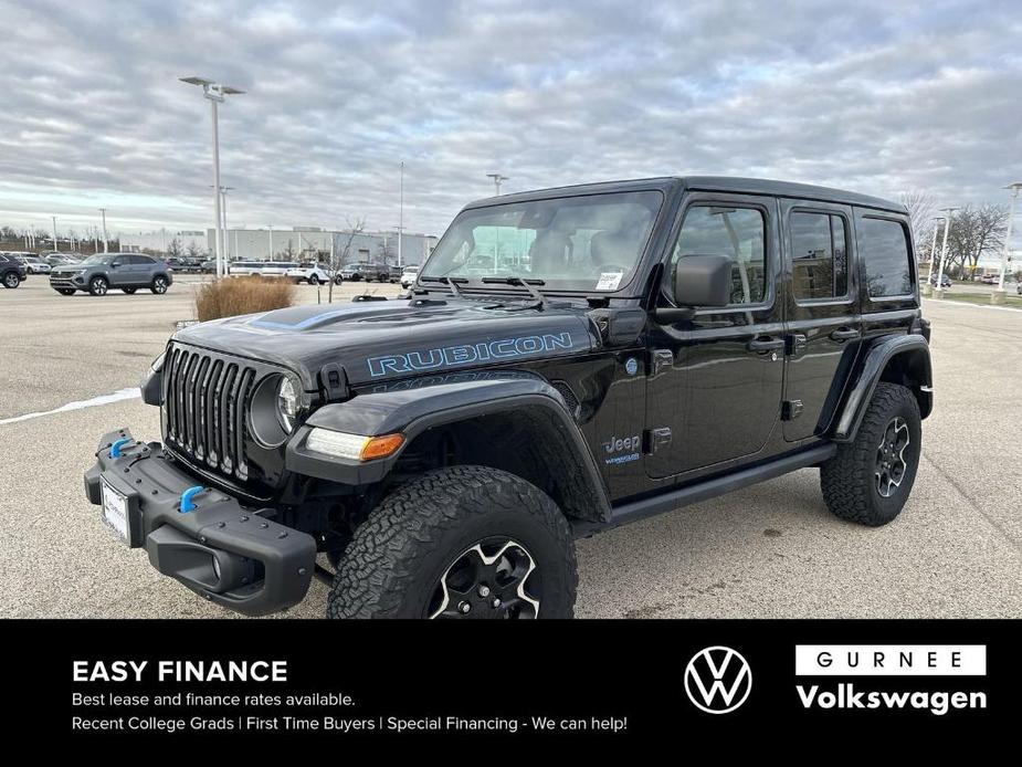 used 2021 Jeep Wrangler Unlimited 4xe car, priced at $33,498