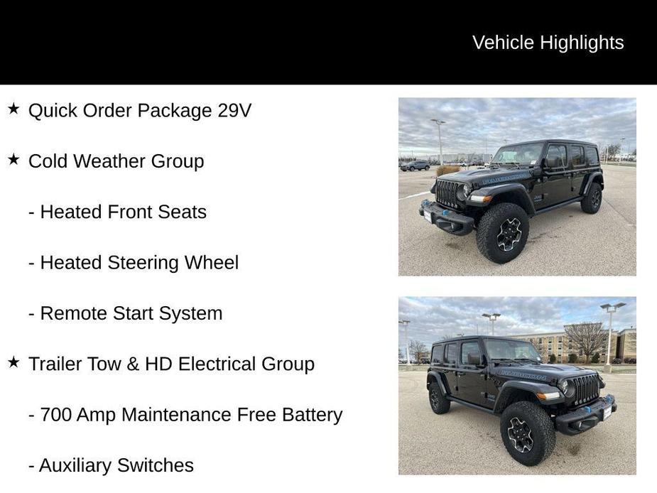 used 2021 Jeep Wrangler Unlimited 4xe car, priced at $33,498