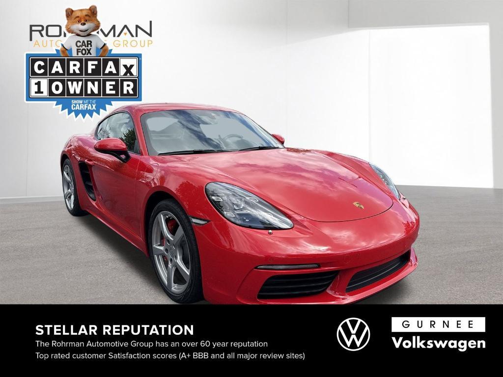 used 2022 Porsche 718 Cayman car, priced at $81,600