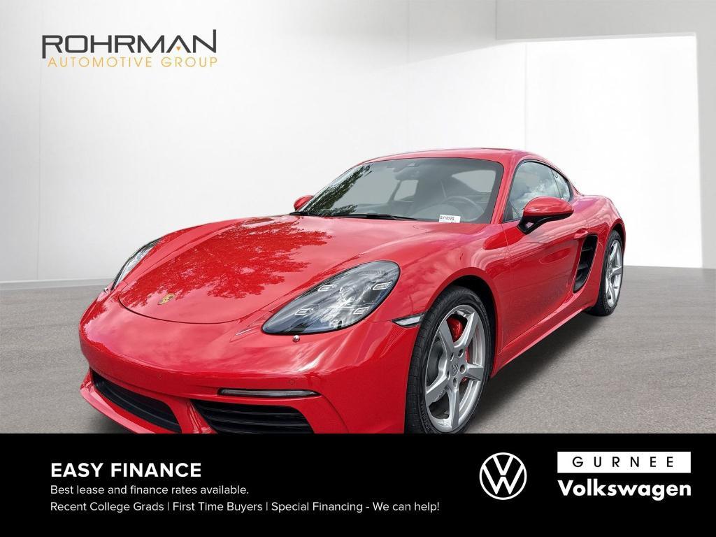 used 2022 Porsche 718 Cayman car, priced at $81,600