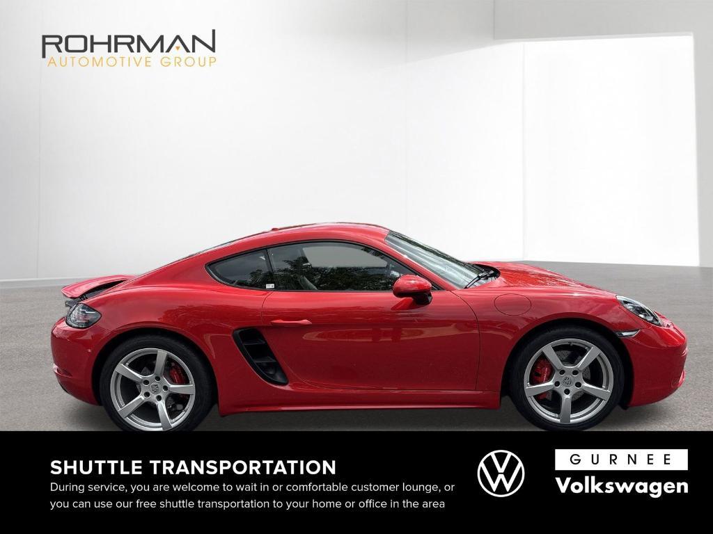 used 2022 Porsche 718 Cayman car, priced at $81,600