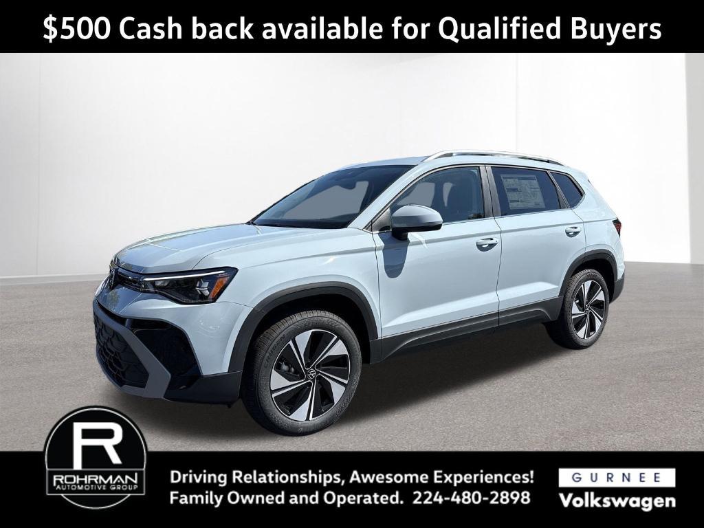 new 2025 Volkswagen Taos car, priced at $33,191