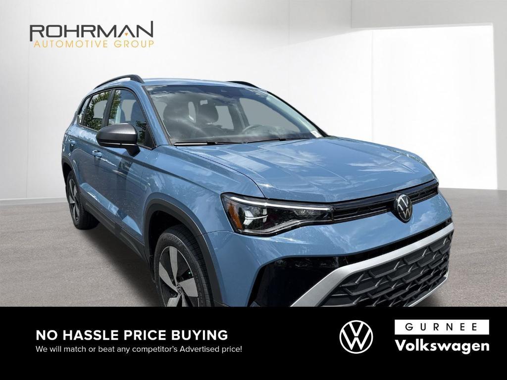 new 2025 Volkswagen Taos car, priced at $28,303