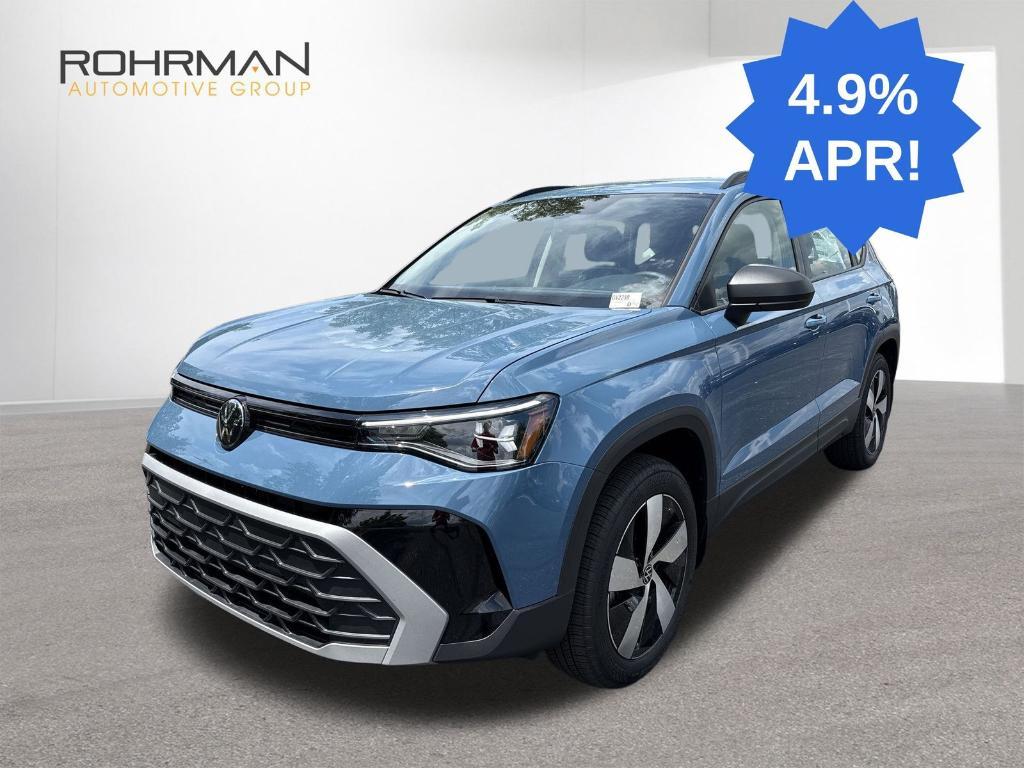 new 2025 Volkswagen Taos car, priced at $28,303