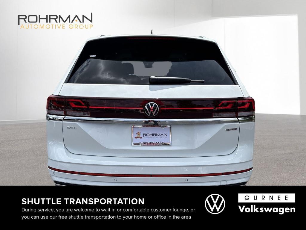 new 2025 Volkswagen Atlas car, priced at $51,202